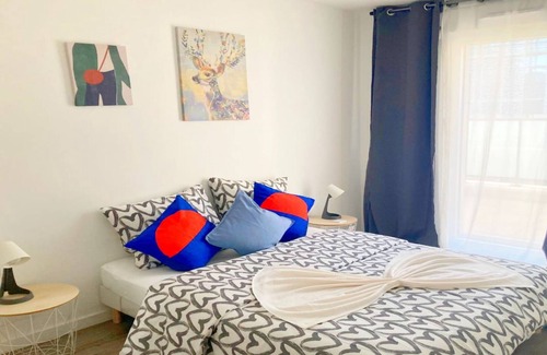 Velizy-Villacoublay Apartamento | Apartamento-Apartamento-Baño con bañera-Vista al patio-Velizy