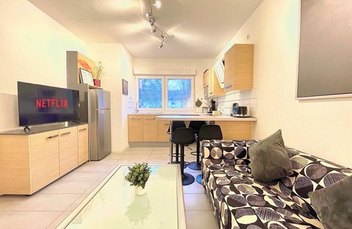 Suedviertel Apartamento | Business Apartment mit 56qm- Nähe des Hauptbahnhof