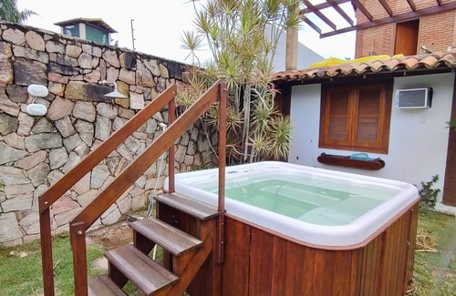 Porto Belo Casa | Bz46 ¡A 150 m de la playa! ¡Casa con jacuzzi y 5 suites!