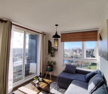 Concepcion Apartamento | céntrico departamento con vista a laguna