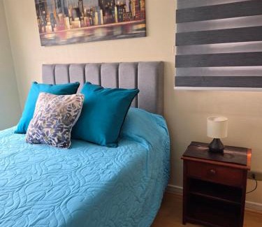 Rancagua Apartamento | Cómoda y central habitacion matrimonial baño privado y parcking