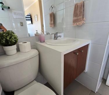 Rancagua Apartamento | Cómoda y central habitacion matrimonial baño privado y parcking