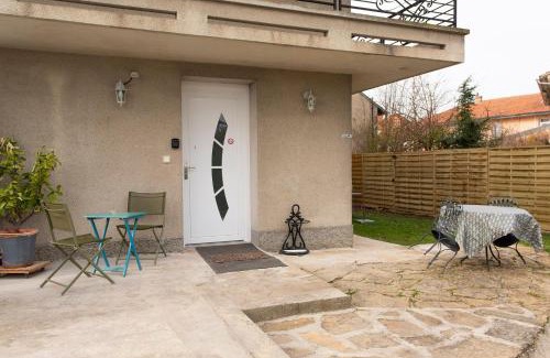Le Coteau Apartamento | Côté jardin 1 - Appartement avec Jardin