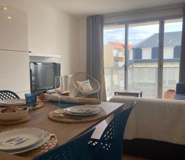 Fort-Mahon-Plage Apartamento | Côté Mer, appartement neuf à 200m de l'océan