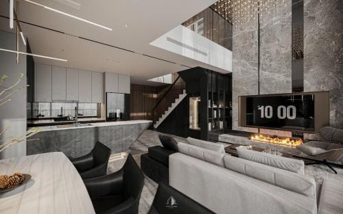 Hanoi Apartamento | Căn Hộ Duplex Cao cấp 3 phòng ngủ full đồ