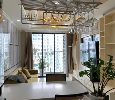 Tan Phu District Apartamento | Căn hộ Emerald 2PN 2VS hồ bơi Aeon mall Tân Phú