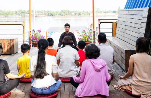 Chau Thanh Cabina | Cồn Phụng Resort Mekong - Nature Escape with Free Boat Shuttle & Fishing