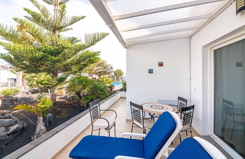 Haria Casa | C1, en pequeño complejo con piscina climatizada comunitaria a 100m del mar