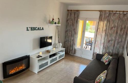 L'Escala Apartamento | CA LA CRISTI - 2 terrazas, piscina, wifi y barbacoa