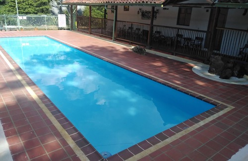 San Gil Cabina | Cabaña 043 con Piscina Villa Sofia en San Gil ideal para familias