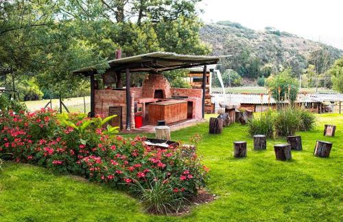 Guatavita Chalet De Esquí | Cabaña 10min de termales, zonna bbq!