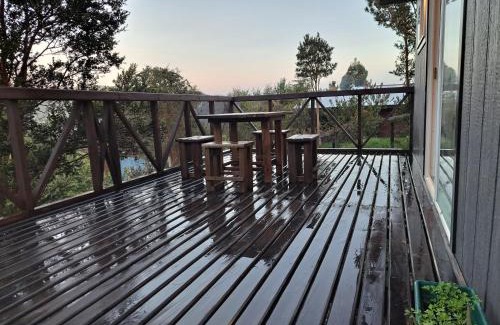 Valdivia Casa | Cabaña Acogedora con Vista al Río Valdivia, Niebla