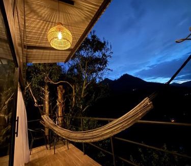 La Vega Cabina | Cabaña ATARDECER con vista al Río