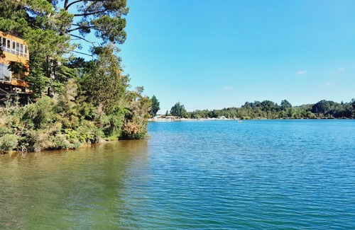 Dalcahue Apartamento | Cabaña balneario laguna pastahue