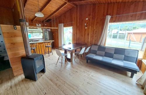 Lican Ray Casa | Cabaña Borde Río para 6
