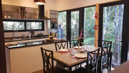 Puerto Varas Casa | Cabaña bosque río