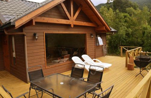 Pucon Chalet De Esquí | Cabaña Caburgua Hermosa vista al Volcán, Senderos del Bosque
