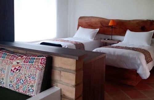 Villa de Leyva Cabaña | Cabaña con espectacular vista a 5 minutos del pueblo, para 3 personas.