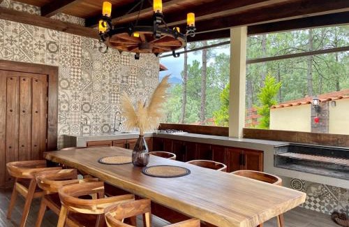 Mazamitla Chalet De Esquí | Cabaña de lujo en el Bosque