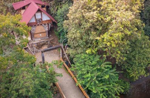 El Carmen de Viboral Chalet De Esquí | Cabaña Eco-Río Cristalino/Hamacas/Fogata
