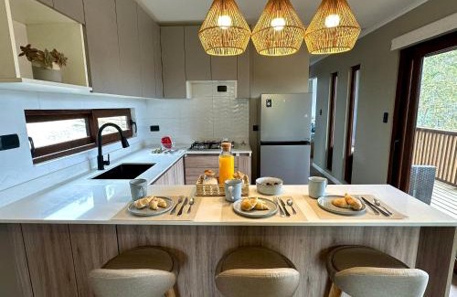 Cahuil Casa | Cabaña en el bosque con tinaja privada
