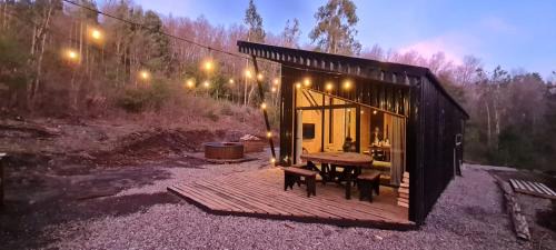 Casa de Lata Casa | Cabaña en el bosque-Termas de Chillán