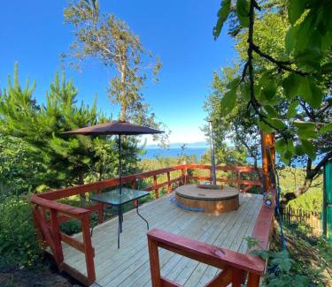 Puerto Montt Casa | Cabaña entre mares Huelmo