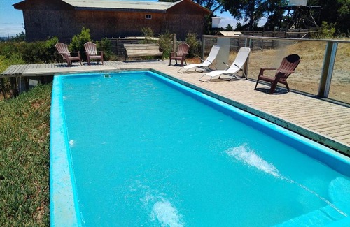 Valparaiso Complejo | Cabaña familiar y piscina valentina