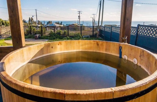 Pichilemu Cabina | Cabaña Puntilla frente al mar