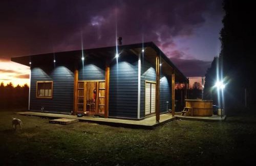 Osorno Casa | Cabaña Relmu Osorno con tinaja
