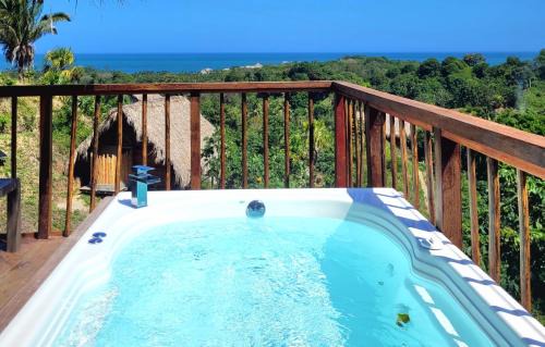 Los Naranjos Chalet De Esquí | Cabaña vista al mar y jacuzzi privado