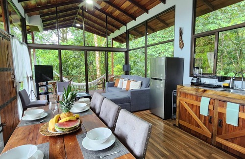 Peñas Blancas Cabina | Cabañas Caeli Rainforest Glass Cabin El Congo La Fortuna