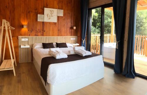 Santiago de Compostela Otro | Cabañas Compostela - Cabaña Pedroso con bañera de hidromasaje