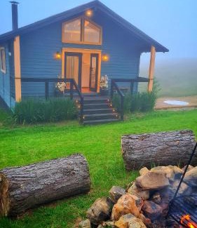 Cambara do Sul Chalet De Esquí | Cabana Alpaca - Hidro, Lareira e Privacidade