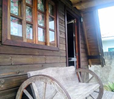 Palhoca Apartamento | Cabana aroeira 8min da Guarda do Embaú