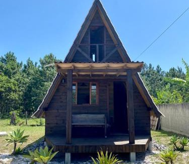 Palhoca Apartamento | Cabana aroeira 8min da Guarda do Embaú
