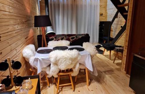 Vacas Gordas Chalet De Esquí | Cabana Canadá Black