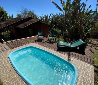 Sao Bento do Sapucai Casa | Cabana Catuaí - com piscina privativa