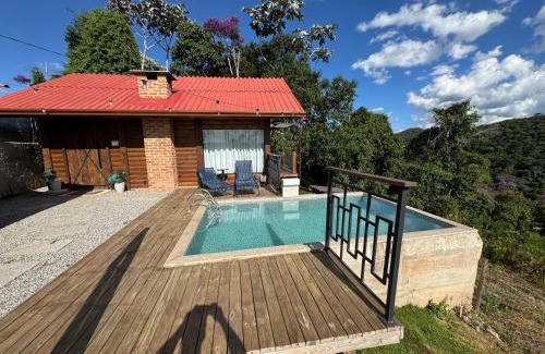 Venda Nova Do Imigrante Chalet De Esquí | Cabana Colina