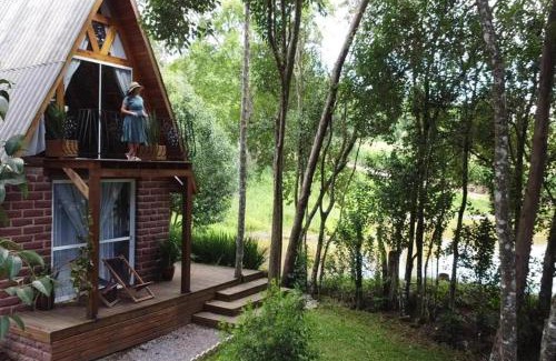 Santa Helena Chalet De Esquí | Cabana com lareira, hidro, cavalos e piscina