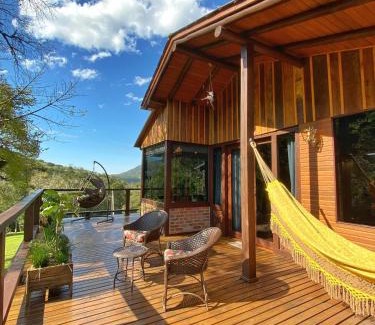 Timbe do Sul Cabina | Cabana com visual incrível para a Serra