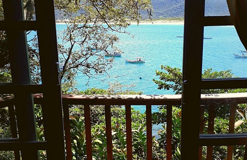 Pantano do Sul Cabina | Cabana de Frente pro Mar, Praia Pântano do Sul, Florianópolis - SC