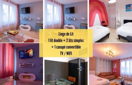 Flace Apartamento | Cabana & Miami 70's - Proche Parking et Épicerie