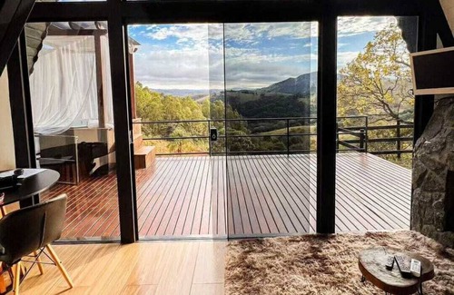 Baependi Cabina | Cabana Raízes: A-frame com Vista Para as Montanhas