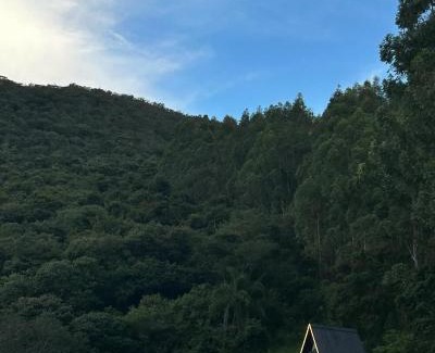 Baependi Chalet De Esquí | Cabana Raízes: A-Frame com vista para as montanhas