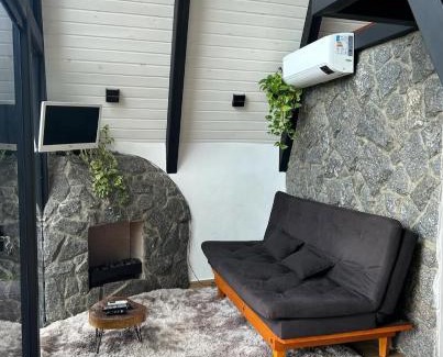 Baependi Chalet De Esquí | Cabana Raízes: A-Frame com vista para as montanhas