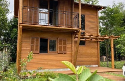 Praia Grande Casa | Cabana Refúgio dos Passarinhos