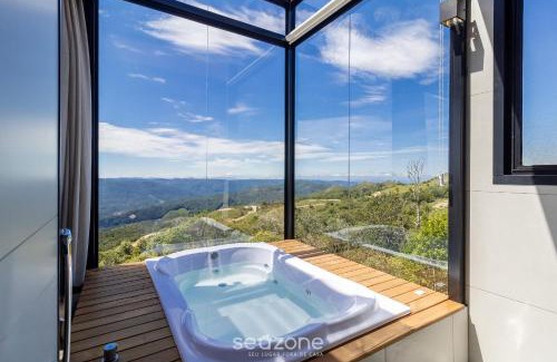 Anitapolis Casa | Cabana romântica com vista na serra VST037