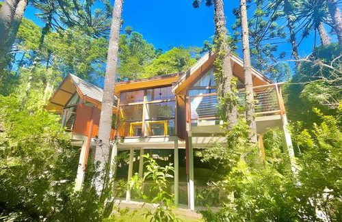 Campos do Jordao Casa | Cabana Suspensa na Natureza - Região Turística