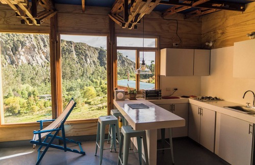 Choconta Cabina | Cabaña Tyto Alba. Acogedora cabaña de madera para 4 personas, en Suesca